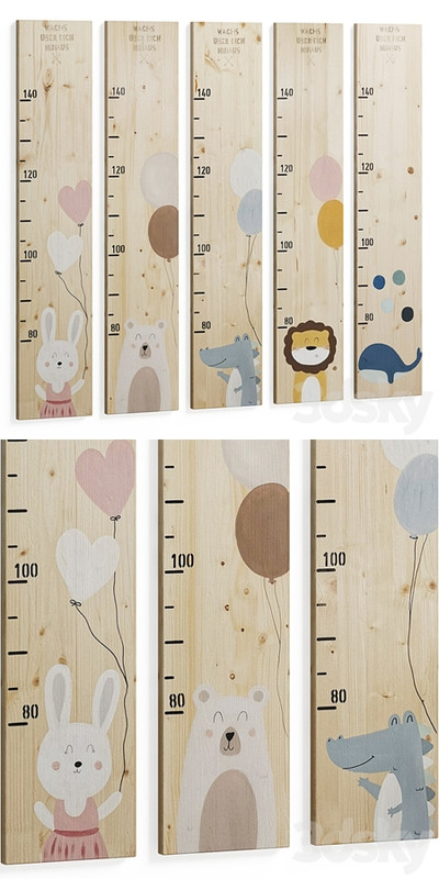 Children's measuring bar